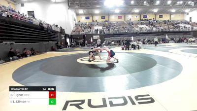 165 lbs Consi Of 16 #2 - Sam Tignor, Norfolk Academy vs Leif Clinton, Paul VI