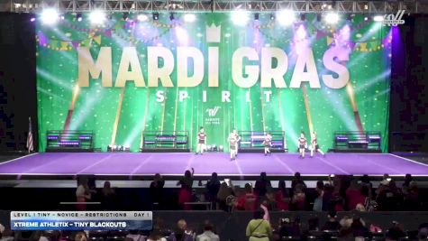 Xtreme Athletix - T1ny Blackouts [2026 L1 Tiny - Novice - Restrictions Day 1] 2026 Mardi Gras Grand Nationals