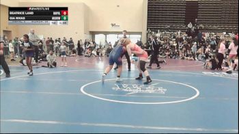 160 lbs Rr Rnd 1 - Beatrice Land, NewWhale Purple - Girls vs Gia Rivas, MGW Black Widows - Girls