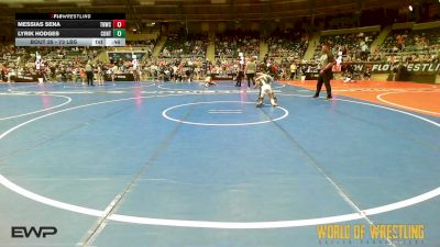 73 lbs Consi Of 32 #2 - Messias Sena, Top Notch Wrestling Club vs Lyrik Hodges, Contenders Wrestling Academy