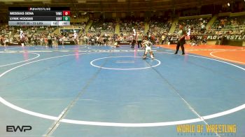 73 lbs Consi Of 32 #2 - Messias Sena, Top Notch Wrestling Club vs Lyrik Hodges, Contenders Wrestling Academy