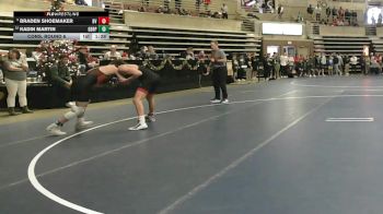 152 Championship Bracket Cons. Round 6 - Braden Shoemaker, Brandon Valley vs Kadin Martin, Grand Rapids