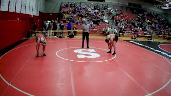 190 lbs Cons. Semi - Gunner Deuel, Greater Latrobe vs Ben Corvin, Southmoreland