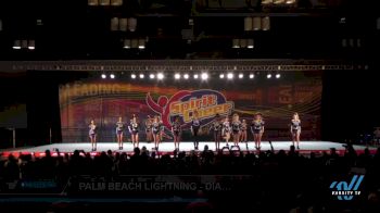 Palm Beach Lightning - DIAMONDS [2022 L4 Junior 12/11/22] 2022 Spirit Cheer Dance Grand Nationals & Cheer Nationals