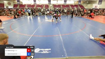 150 lbs Semifinal - Nasir Rahming, Beat The Streets Philadelphia vs CALEB GREENWOOD, Beat The Streets Cleveland