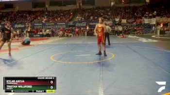 D 2 215 lbs Champ. Round 2 - Tristan Williford, Brusly vs Kylar Ascua, Terrebonne