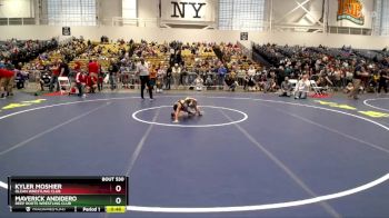 47 lbs Semifinal - Kyler Moshier, Olean Wrestling Club vs Maverick Andidero, Deep Roots Wrestling Club