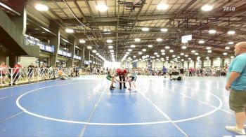 100 lbs Rr Rnd 2 - Gabe Oberman, Buffalo Valley Wrestling Club - Black vs Bryson Clark, Pursuit Wrestling Academy - Silver