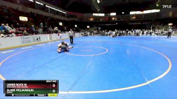 138 lbs Cons. Round 4 - Slade McLaughlin, Basha vs James Buck III, Sahuarita High School