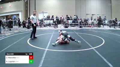 74 lbs Semifinal - Cael Marcotte, SoCal Grappling WC vs Noah Lagman, Savage House WC