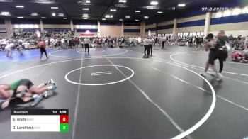 126 lbs Round Of 128 - Shamous Waite, Bison Wrestling vs Dylan Landford, Grappers HI