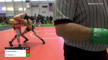 160 lbs Consolation - Hunter Richardson, All American Training Center vs Edgar Fierros, Wcw