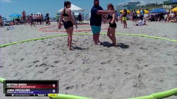 60 lbs Quarterfinal - Peyton Smith, Carolina Elite Wrestling Club vs Jaida Macaluso, Venom Girls Wrestling Club