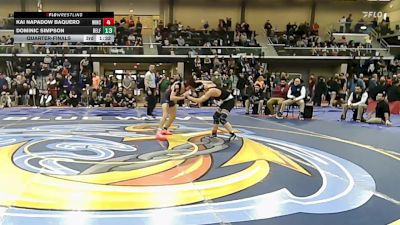 126 lbs Quarterfinal - Jisup Shin, Weston vs Delmazio Despard, Windham