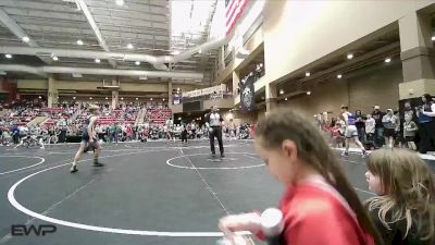 80 lbs Champ. Round 1 - Tate Johnson, Greater Heights Wrestling vs Beckett Enders, Kansas Young Guns