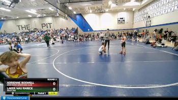 85 lbs Round 2 - Laker Nau Rarick, Westlake vs Adrienne Boswell, Bear River Wrestling Club