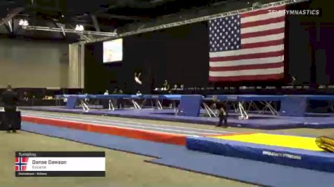Danae Dawson - Tumbling, Extreme - 2021 USA Gymnastics Championships
