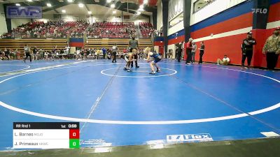 70 lbs Rr Rnd 1 - Larry Barnes, Mojo Grappling Academy vs Johnathon Primeaux, Henryetta Knights Wrestling Club