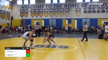 145 lbs Round Of 32 - John-James Yancey, Cardinal Gibbons vs Justin Ugarte, Barron Collier