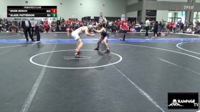 130 lbs Cons. Semi - Bode Busch, Manhattan vs Slade Patterson, Maize