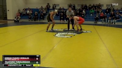 184 lbs Tauataina Tuikolongahau, Embry-Riddle (Ariz.) vs Adrian Chavez-Morales, Southern Oregon