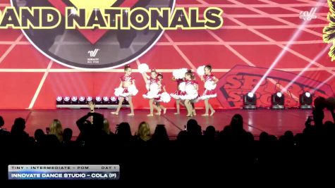 Innovate Dance Studio - Cola (P) [2026 Tiny - Intermediate - Pom Day 1] 2026 Spirit Sports Grand Nationals