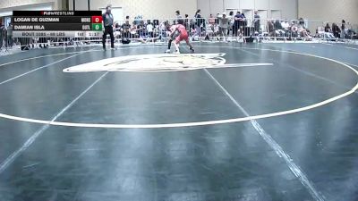69 lbs Quarterfinal - Logan De Guzman, Monster Garage vs Damian Isla, Outlaws