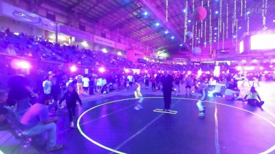 86 lbs Consi Of 8 #1 - Hesston VanDeusen, Custer County vs Henry Dumbleton, Bear Cave WC