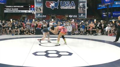 170 lbs Champ. Rd Of 32 - Isabella McFarlane, Florida vs Molly Olague, Idaho