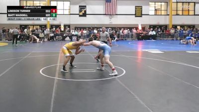 174Blue lbs Rr Rnd 1 - Lindson Turner, Columbia vs Matt Waddell, Hofstra