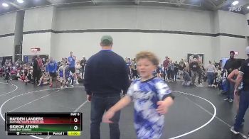 66 lbs Round 1 - Gideon Atkins, Cane Bay Cobras vs Hayden Landers, Eastside Youth Wrestling