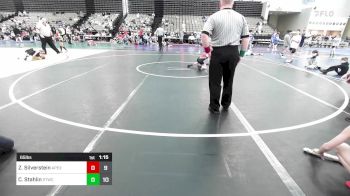 65 lbs Rr Rnd 2 - Zach Silverstein, Apex K-6 Club vs Colton Stahlin, Shore Thing WC