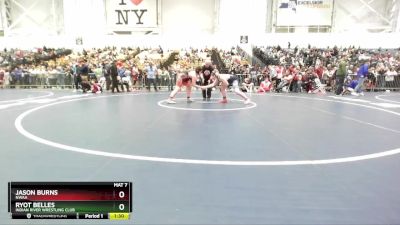 188 lbs Quarterfinal - Ryot Belles, Indian River Wrestling Club vs Jason Burns, NWAA