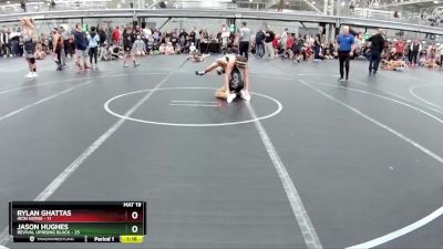 105 lbs Placement (4 Team) - Jason Hughes, Revival Uprising Black vs Rylan Ghattas, Iron Horse