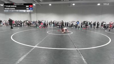 57 lbs Cons. Round 1 - Tyler Garvin, DMV RTC vs Boden Banta, Team Idaho Wrestling Club