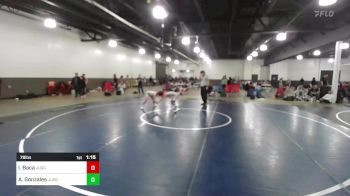 78 lbs Final - Isaiah Baca, Juggernaut WC vs Adam Gonzales, Juggernaut WC