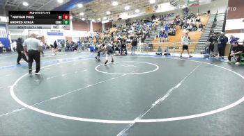 165 lbs Cons. Round 4 - Andres Ayala, Costa Mesa vs Nathan Paul, Bakersfield Christian