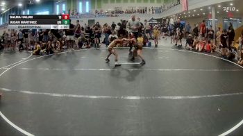 44 lbs Quarterfinal - Salma Halum, Team Barracuda vs Judah Martinez, Quest For Gold