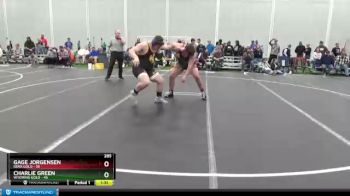 285 lbs Round 2 (4 Team) - Gage Jorgensen, Iowa Gold vs Charlie Green, Wyoming Gold