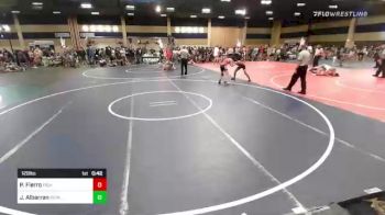 120 lbs Consi Of 32 #1 - Paul Fierro, Fight Syndicate vs Jesus Albarran, Royal Regime