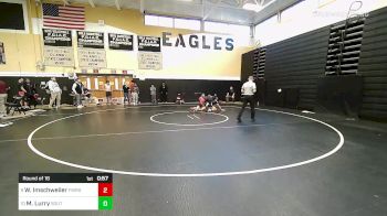 182 lbs Round Of 16 - William Imschweiler, Fairfield Warde vs Mike Lurry, Southington