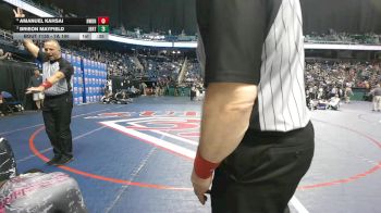 7A 190 lbs Cons. Semi - Amanuel Kahsai, New Bern vs Brieon Mayfield, Jack Britt