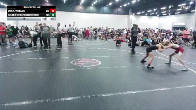 78 lbs Round 4 (8 Team) - Luca Vitello, Arrhichions Will Elite vs Braeyden Pennington, Empyre Wrestling Club