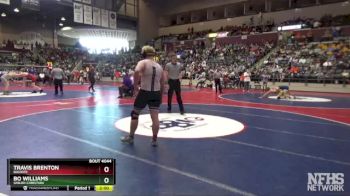 4A 190 lbs Quarterfinal - Travis Brenton, Bauxite vs Bo Williams, Shiloh Christian