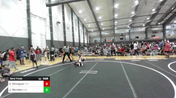 58 lbs Semifinal - Xavier Almaguer, Victory Wrestling-Central WA vs Jeremiah Morales, Independent