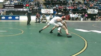 2 - 120 lbs 1st Place Match - Alex Salyer, Central vs Logan Keese, Poquoson