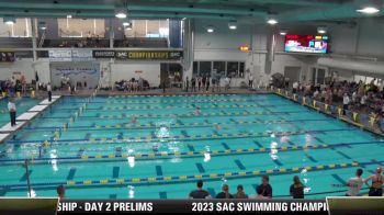 Replay: SAC Swimming Championship | Feb 9 @ 10 AM