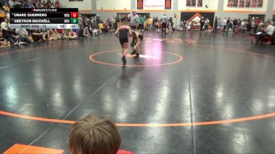 75 lbs Cons. Round 2 - Greyson Maxwell, Hawkeye Wrestling Academy vs Drake Guerrero, Wrath