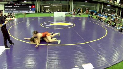 155 lbs Vivienne Legato, Ohio Blue vs Eve Skrocki, Iowa