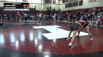 135 lbs Cons. Round 1 - Landry Rauen, Western Dubuque vs Malia McHugh, Hinton-SBL